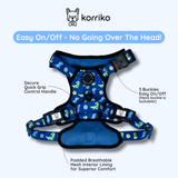 Exploration Lite No-Pull Dog Harness - Dino