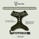 Classic No-Pull Dog Harness - Green Camo (Final Sale)