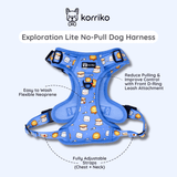 Exploration Lite No-Pull Dog Harness - S'mores
