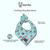 Cooling Dog Bandana - Sushi