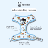 Adjustable Dog Harness - Under The Sea
