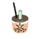 Hands-Free Poop Bag Holder - Bubble Tea