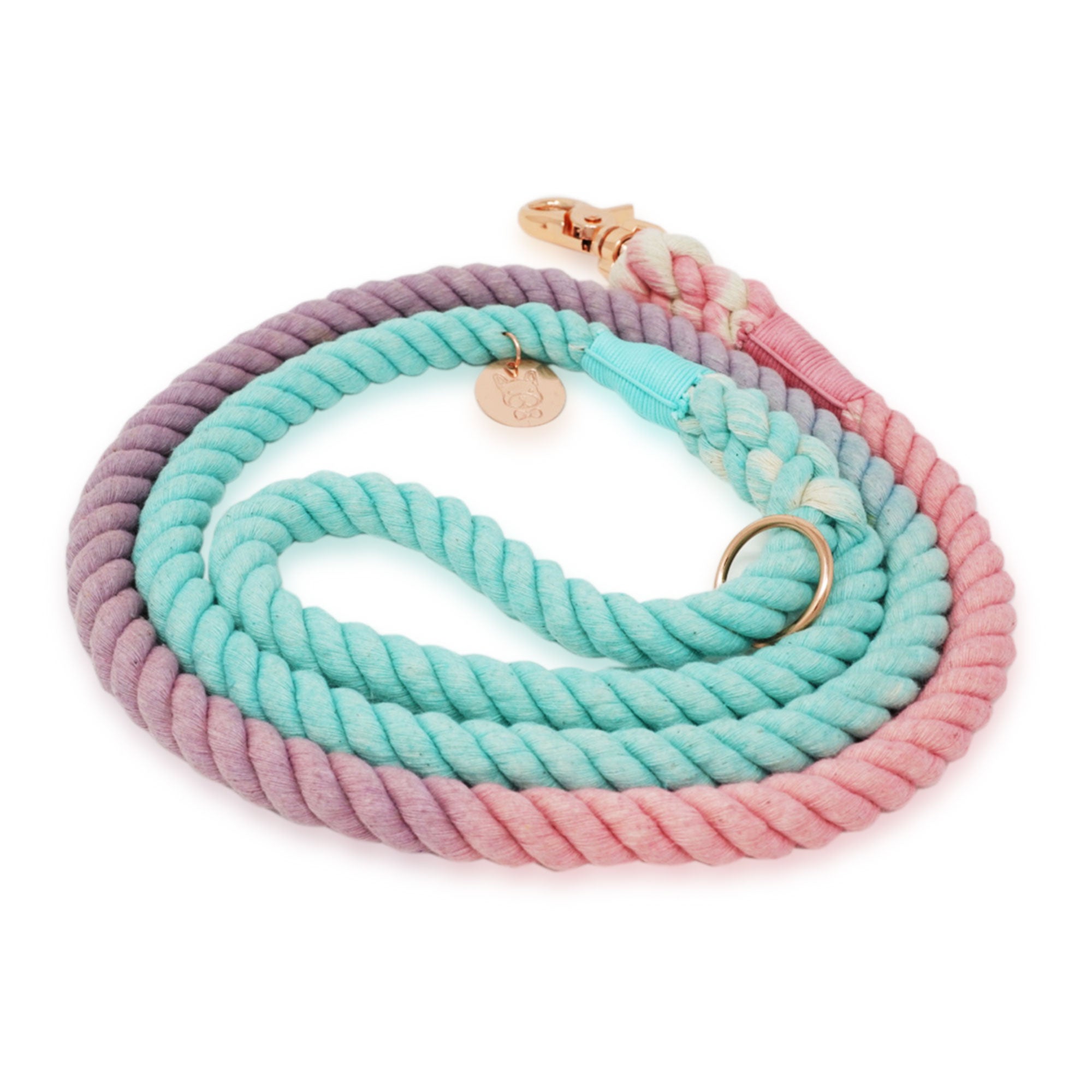 Cotton Rope Leash - Aquatic (Final Sale)