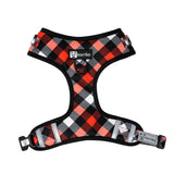 Adjustable Dog Harness - Red Plaid (SECONDS - FINAL SALE)