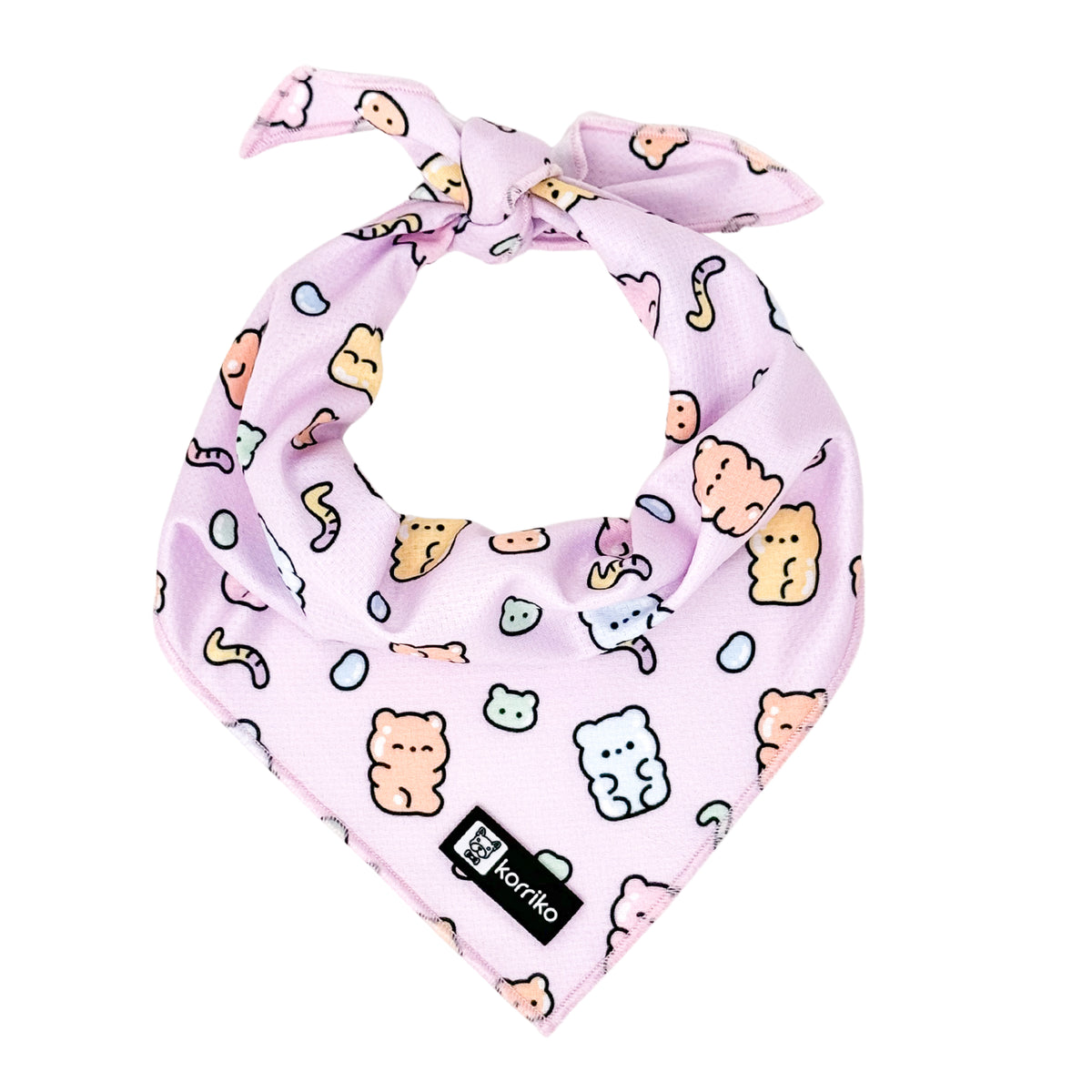 Cooling Dog Bandana - Gummy Bear