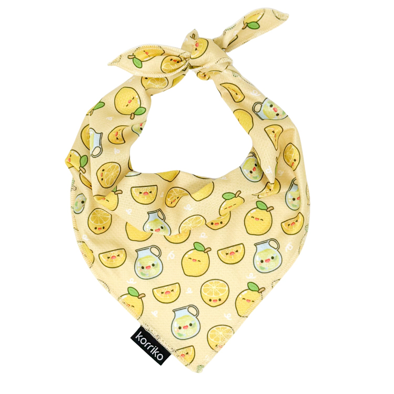 Cooling Dog Bandana - Lemonade