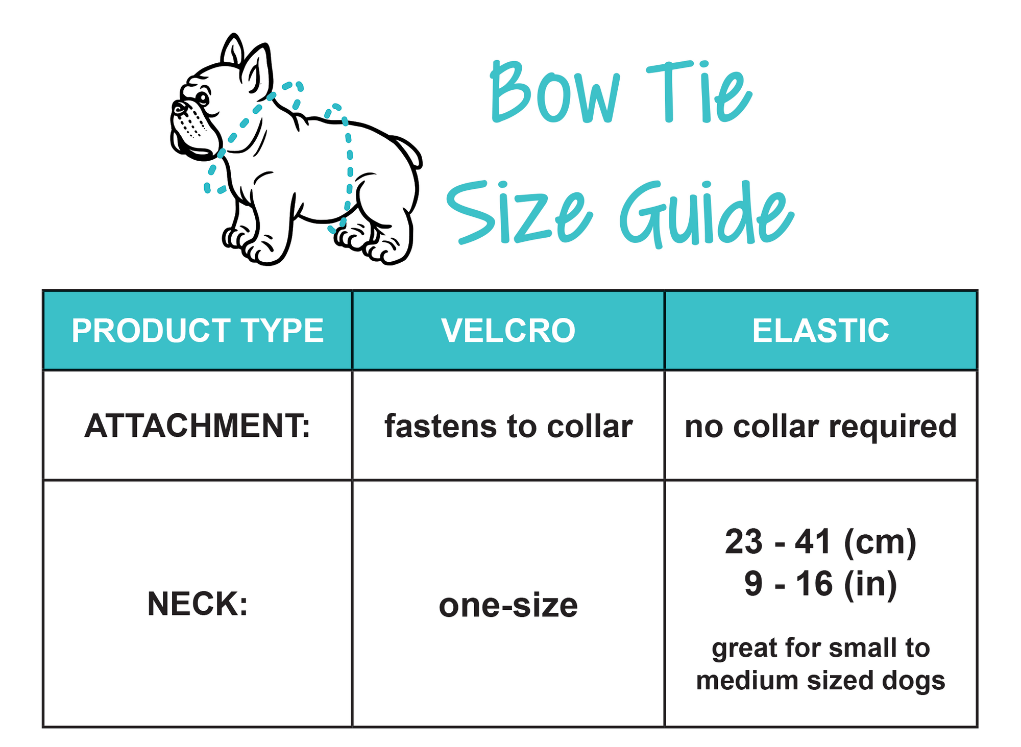 Dog Bow Tie - Sweet & Simple (Blue Paw Co. - FINAL SALE)