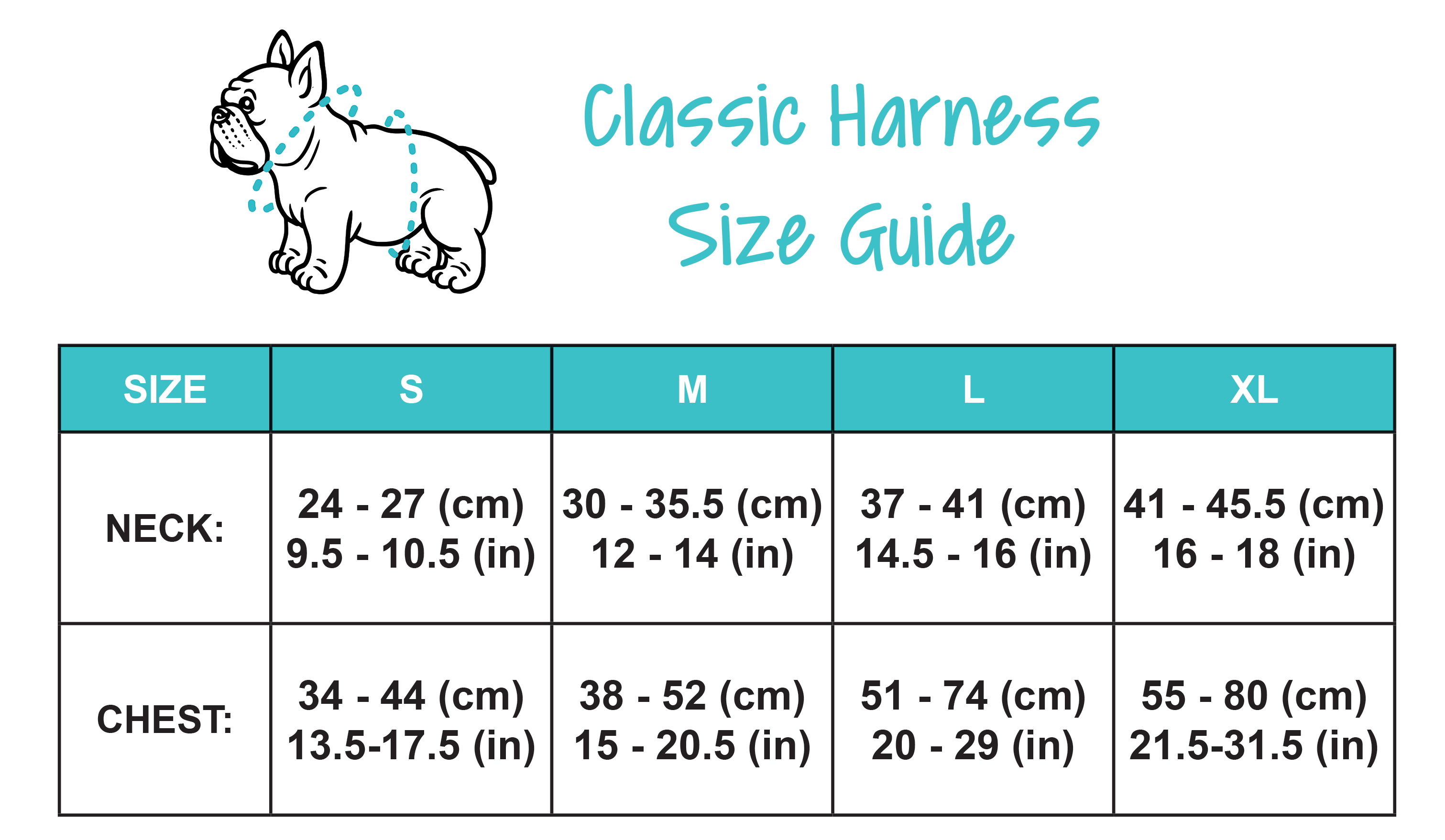 Classic Dog Harness - Sweet & Simple (Blue Paw Co. - FINAL SALE)