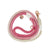 Cotton Rope Leash - Pink Ombre