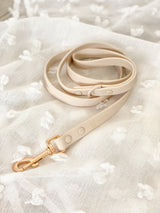 Waterproof PVC Dog Leash - Almond Nude (Preorder - Late June)