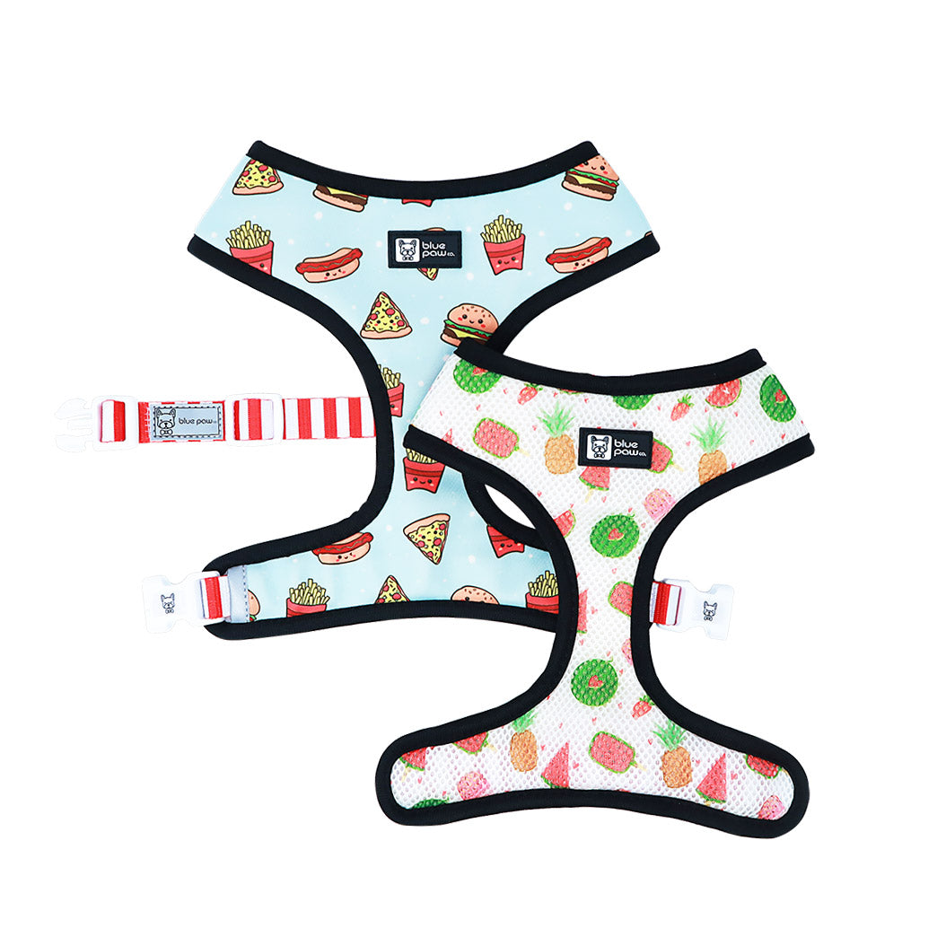 Reversible Dog Harness - Cheat Day (Blue Paw Co. - FINAL SALE)