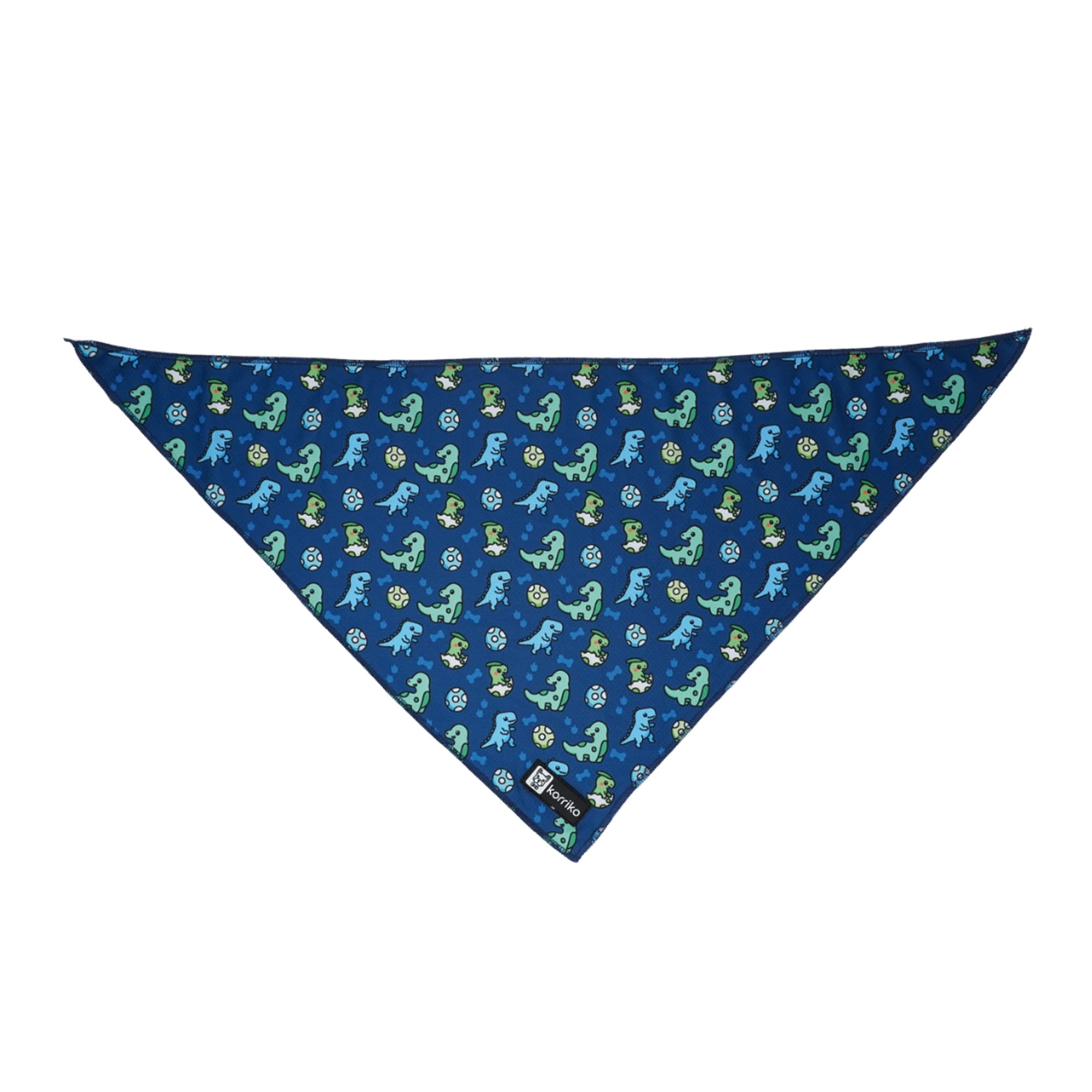 Cooling Dog Bandana - Dino