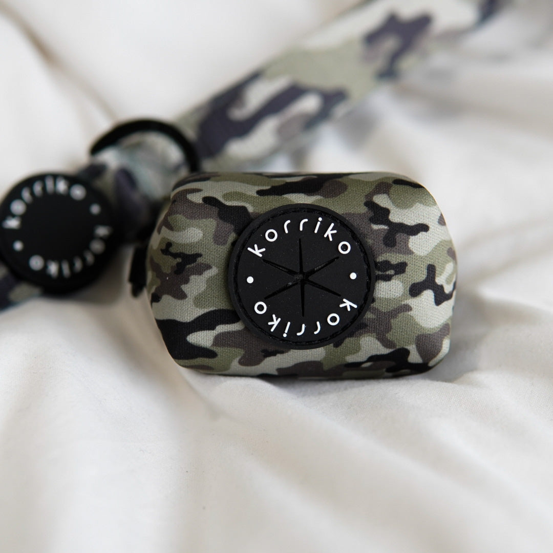 Essential Classic No-Pull Harness Walk Set - Green Camo (3-Piece) (Final Sale)