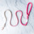 Cotton Rope Leash - Pink Ombre