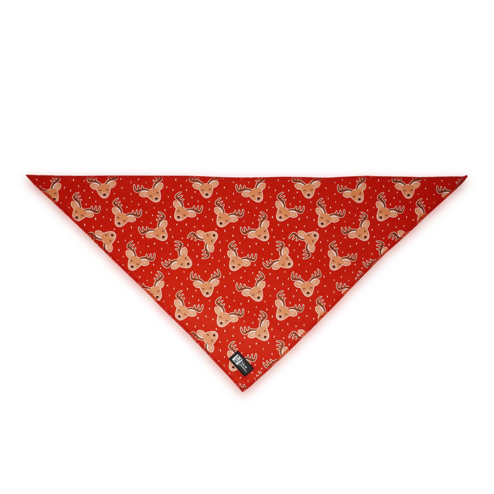Cooling Dog Bandana - Jolly Reindeer (Blue Paw Co. - FINAL SALE)