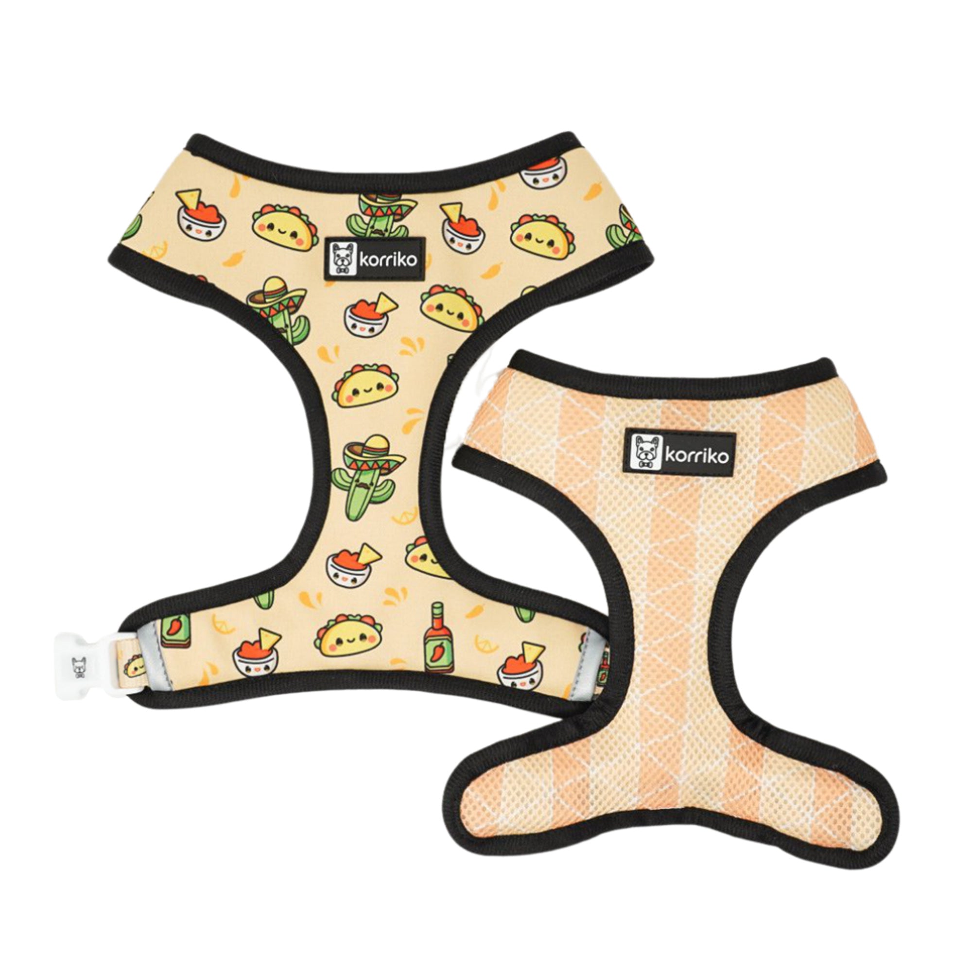 Reversible Dog Harness - Taco Fiesta (SECONDS - FINAL SALE)