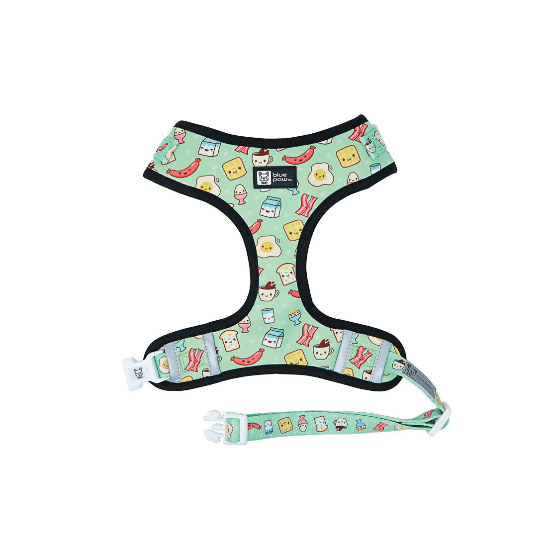 Adjustable Dog Harness - Thanks A Brunch (Blue Paw Co. - FINAL SALE)